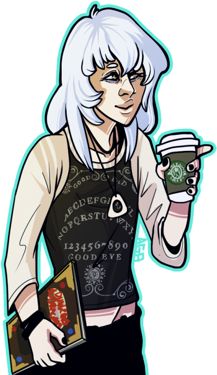 @sorceressassassin Wanted Ryou In A Oujia Board Shirt - Cartoon (463x750), Png Download