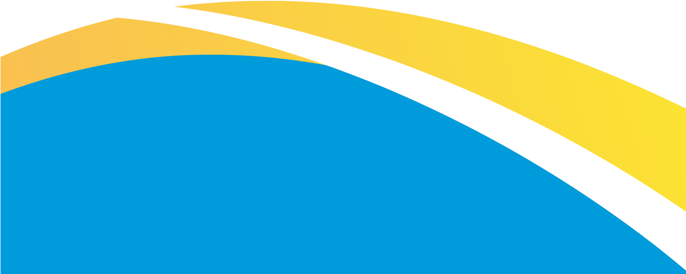 Pacific Regional Training Workshop On Environment, - Blue And Yellow Footer (1366x554), Png Download