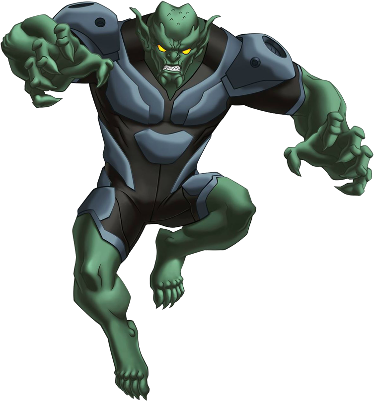 Spider-man Villains Clipart - Green Goblin Ultimate Spider Man (768x827), Png Download