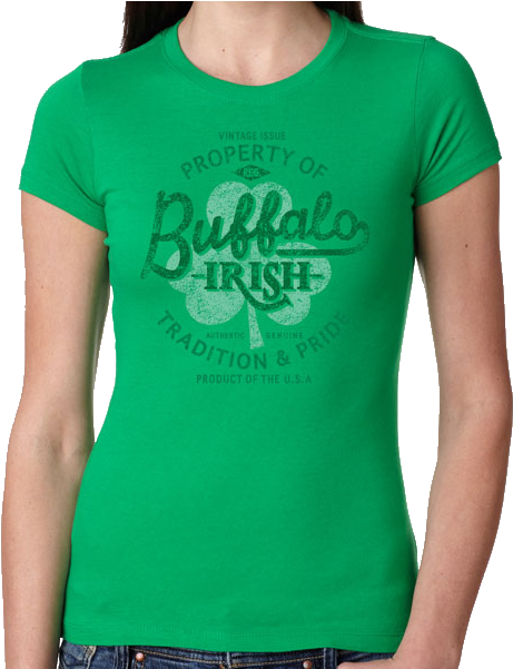 Irish Made Ladies Green Mock Up 600px 600px V=1518623055 (600x600), Png Download