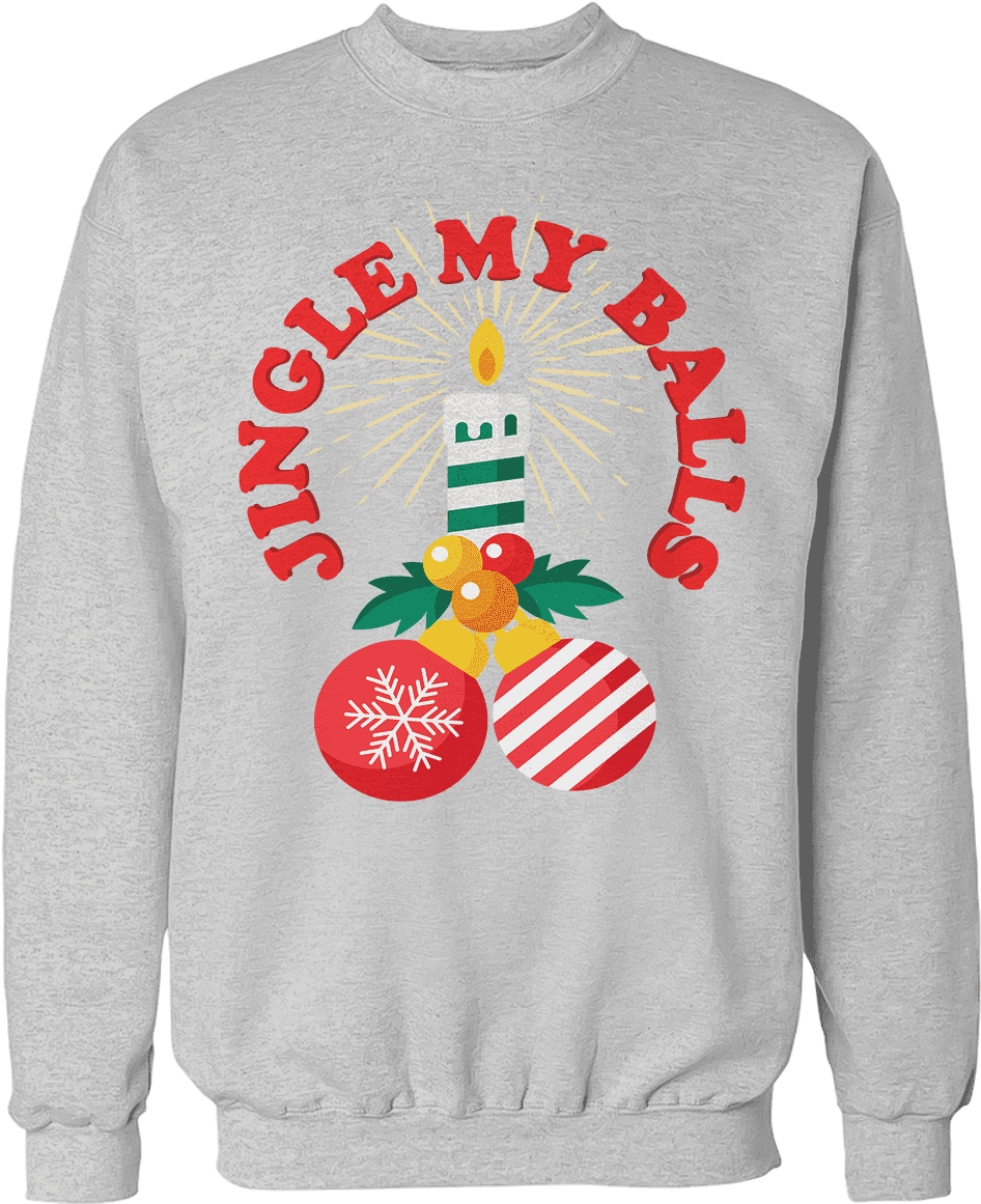 Jingle My Balls - Merry Drunk I M Christmas Pullover (1200x1200), Png Download