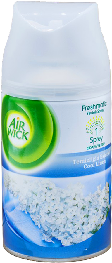 Air Wick Air Freshener Cool Linen 250 Ml - 3 Air Wick Freshmatic Ultra Automatic Spray Refill (1000x1000), Png Download