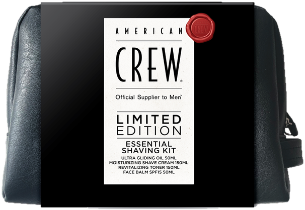 American Crew Limited Edition Essential Shaving Kit - American Crew Fiber (1280x723), Png Download