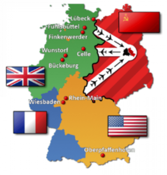 The Berlin Blockade Was One Of The First (580x609), Png Download