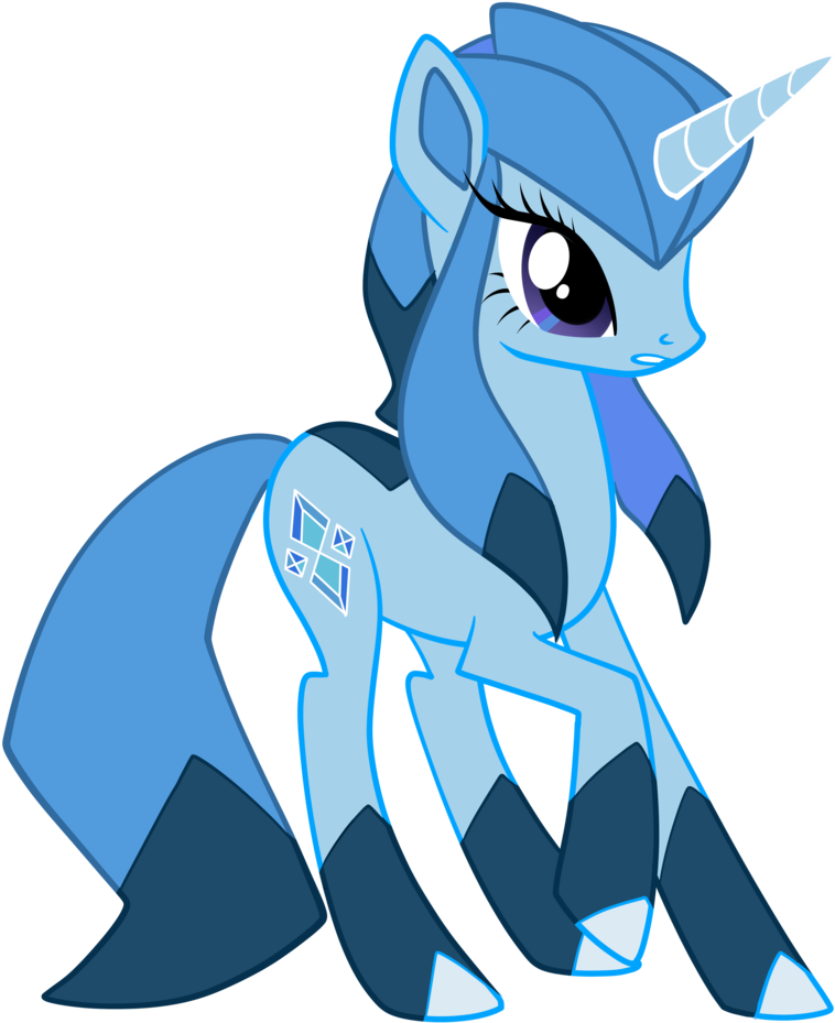 #778091 - Adoptable, Artist - Sakuyamon, Artist - Solratic, - My Little Pony Glaceon (1024x1024), Png Download