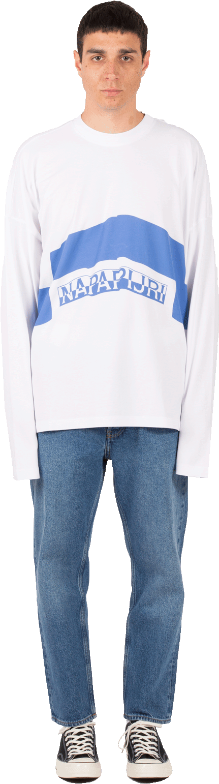 Siri L/s Tee N0yhsu L11 - Sweater (1333x2000), Png Download