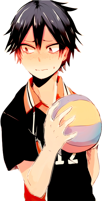 Transparent Haikyuu Yamaguchi Tadashi Image Black And - Tadashi Yamaguchi (450x689), Png Download