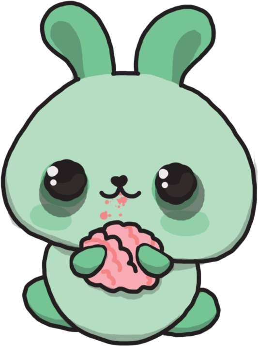 Cute Drawings Cute Bunny Drawings Cute Bunny Drawings (894x894), Png Download