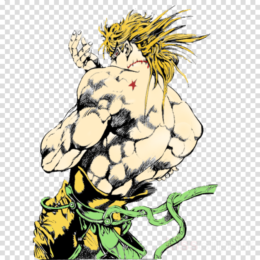 Download Download Dio Jojo Pose Clipart Dio Brando Jojo S Bizarre Dio Brando Back Full Size Png Image Pngkit