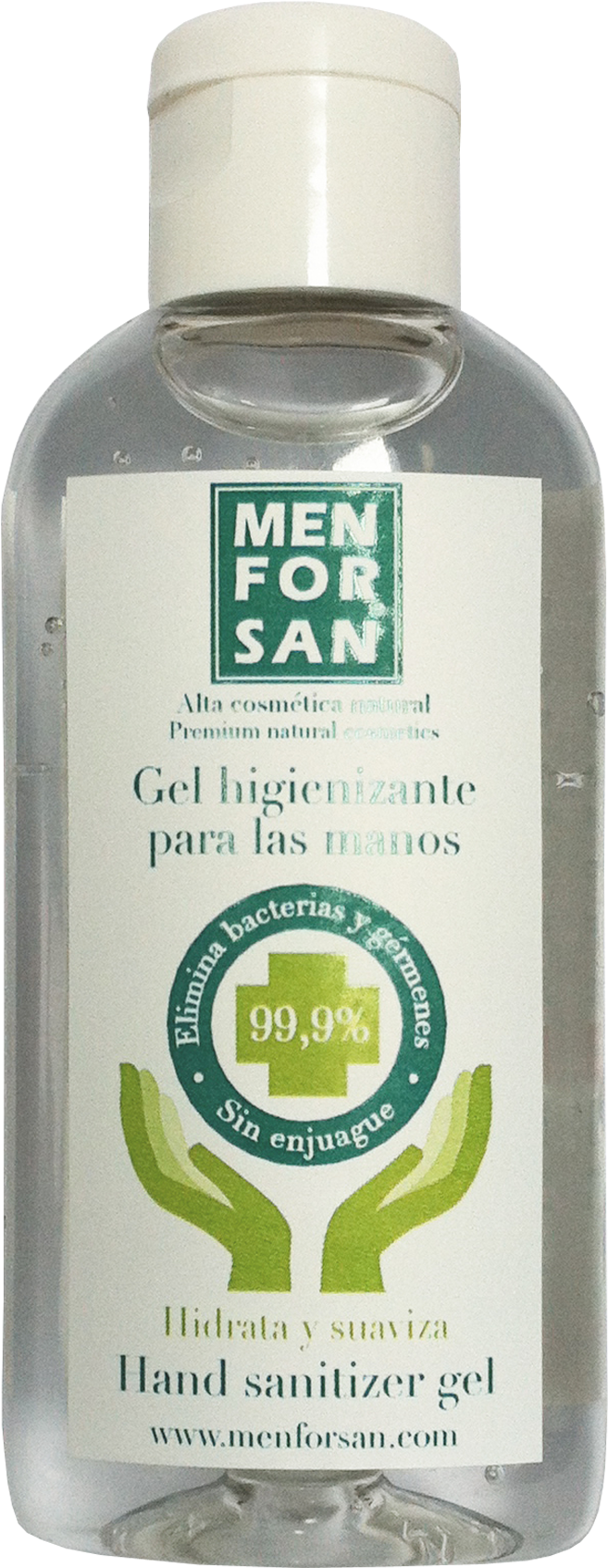 Hand Sanitizer Gel - Men For San Sanitizing Gel 75 Ml (956x1828), Png Download
