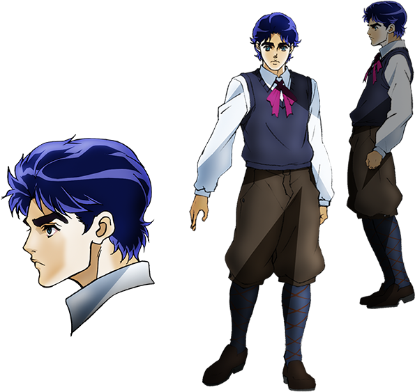 Jonathan Young - Jonathan Joestar Sweater Vest (668x627), Png Download
