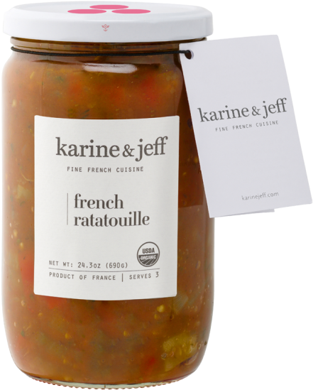 French Ratatouille 690g 1 - Karine & Jeff - Organic Green Lentil & Carrot (700x700), Png Download