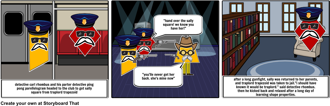 Detective Rhombus Part - Cartoon (1164x385), Png Download