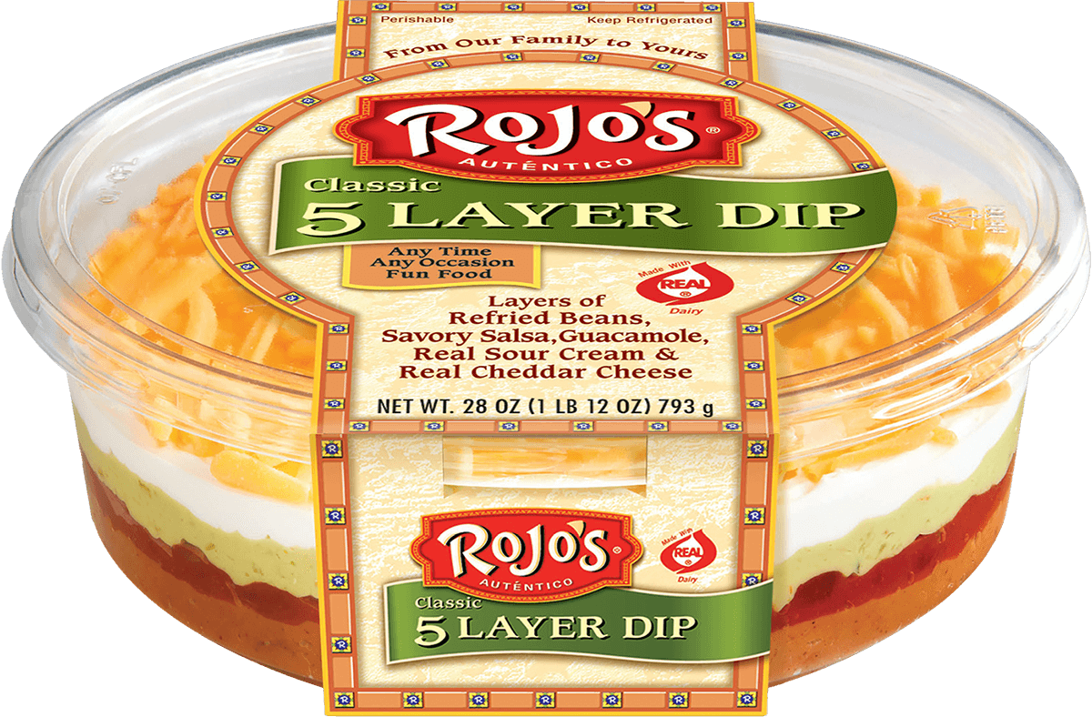 Rojo's® Layer Dip - Walmart 5 Layer Bean Dip (1200x788), Png Download