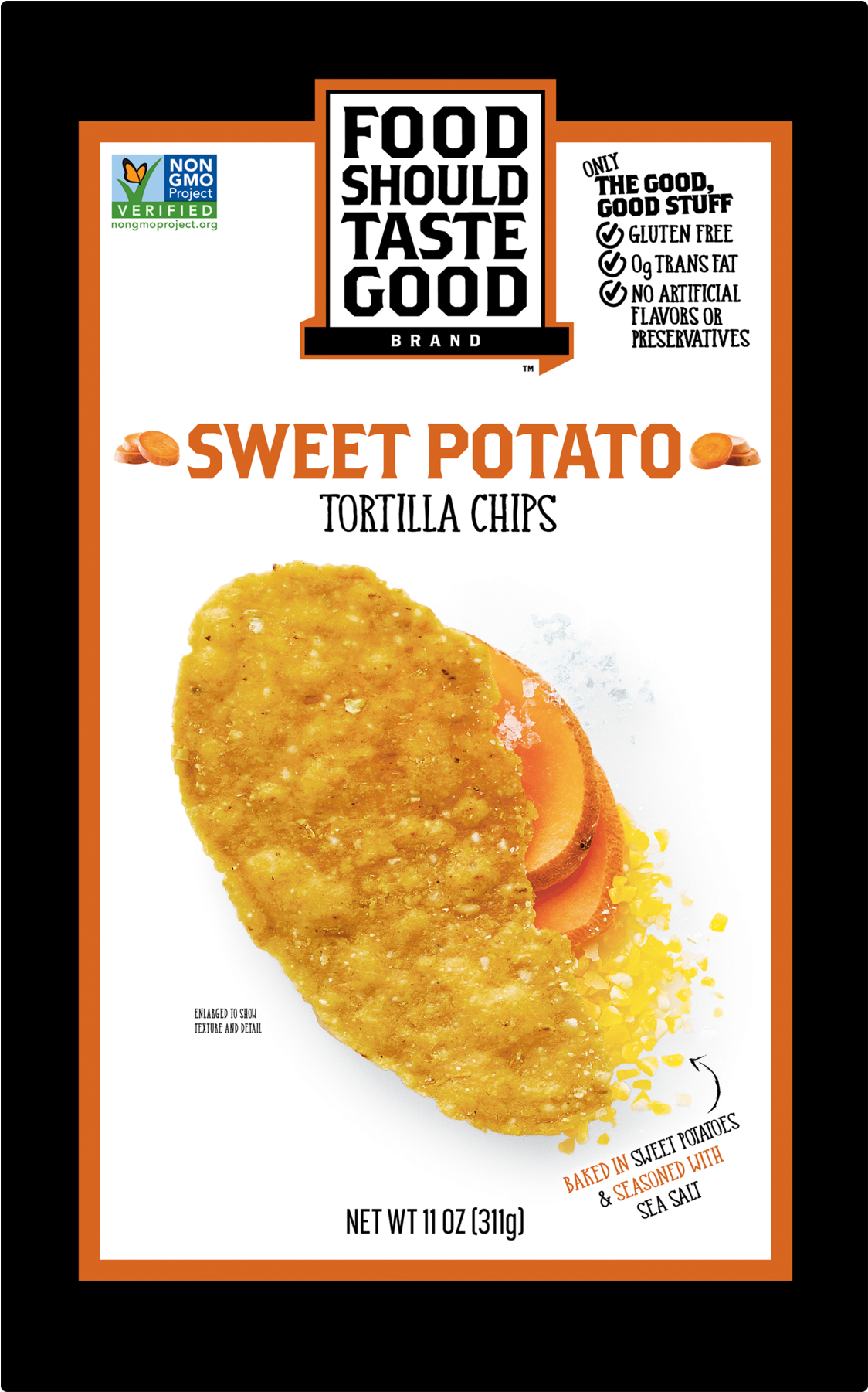 Food Should Taste Good Sweet Potato Tortilla Chips, - Food Should Taste Good Sweet Potato Chips (1800x1800), Png Download
