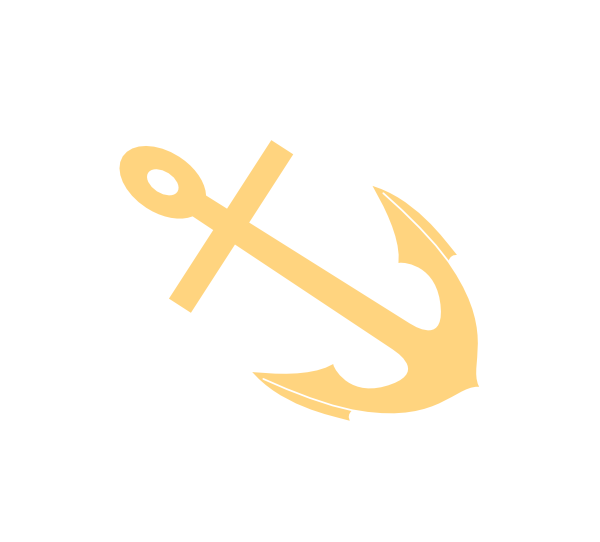 Light Blue Anchor Clip Art Download - Graphic Design (600x542), Png Download