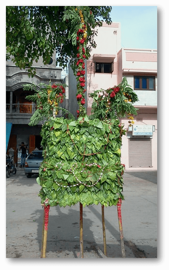 In This Photograph, One Can See The Kajlo Which Consists - Tree (648x1032), Png Download