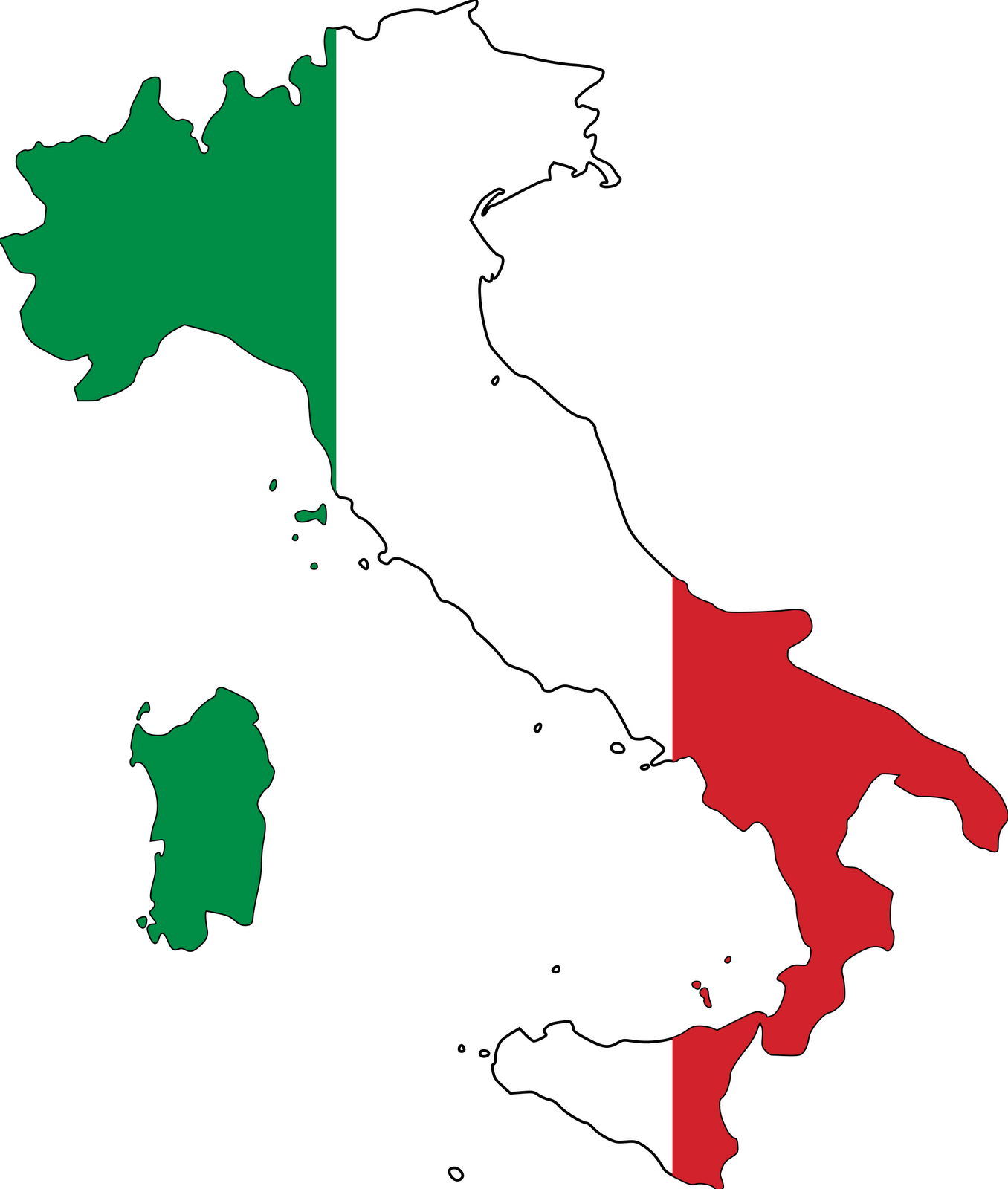Italian Clip Art Italian Clip Art Italian Clip Art - Italy Country (1356x1600), Png Download