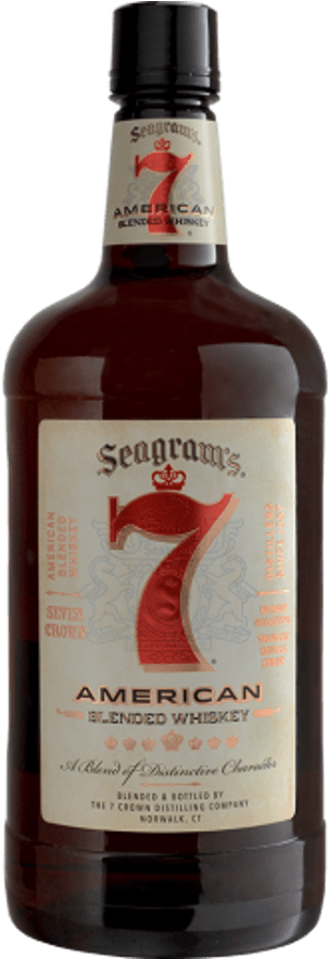 Seagram 7 Whiskey - Seagram's American Whiskey - 750 Ml Bottle (600x900), Png Download