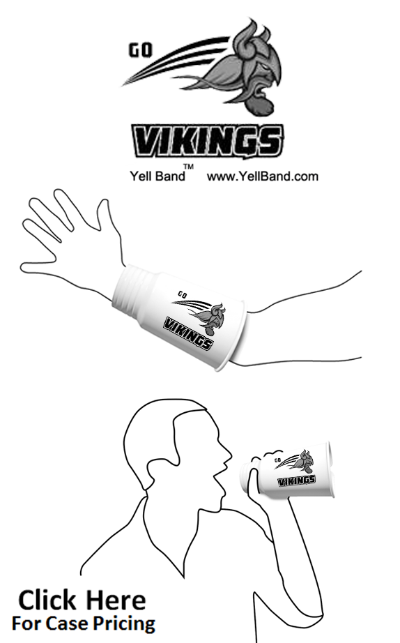 Vikings Gray Black Swoosh - Drawing (624x944), Png Download