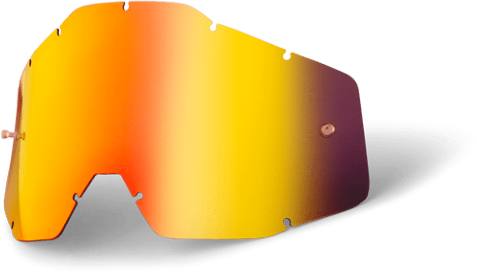 Fa15mirrorredlens - 100% Race / Accuri / Strata Lenses Mirrored Red (1024x1024), Png Download