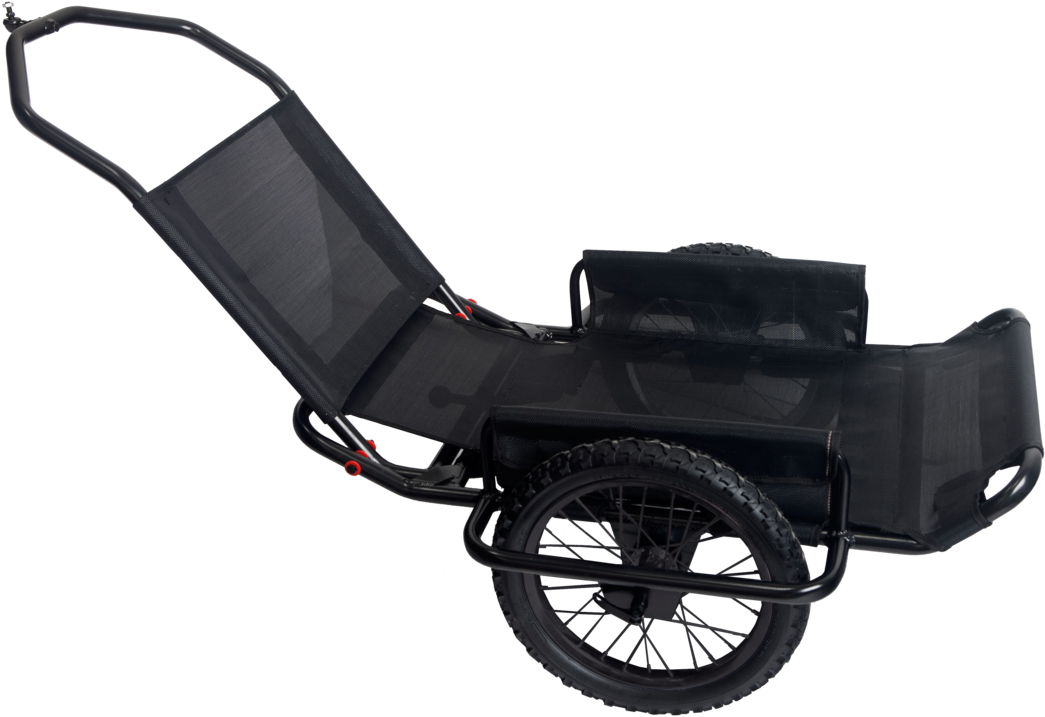 Rambo Aluminum Bike/hand Cart - Rambo Bikes Aluminum Bike/hand Cart R180, Black (1090x755), Png Download