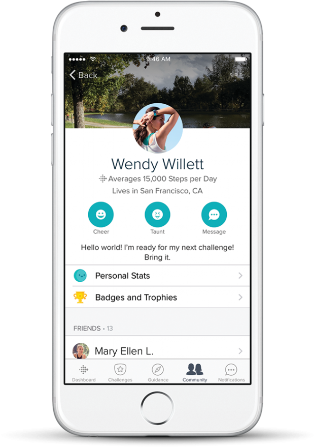 Fitbit Community Profile (936x1024), Png Download