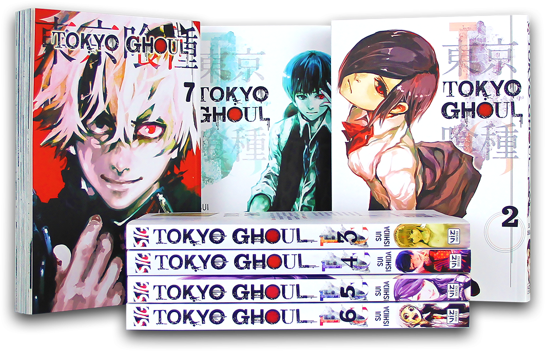 Books 1-7 Collection - Tokyo Ghoul (1200x1200), Png Download