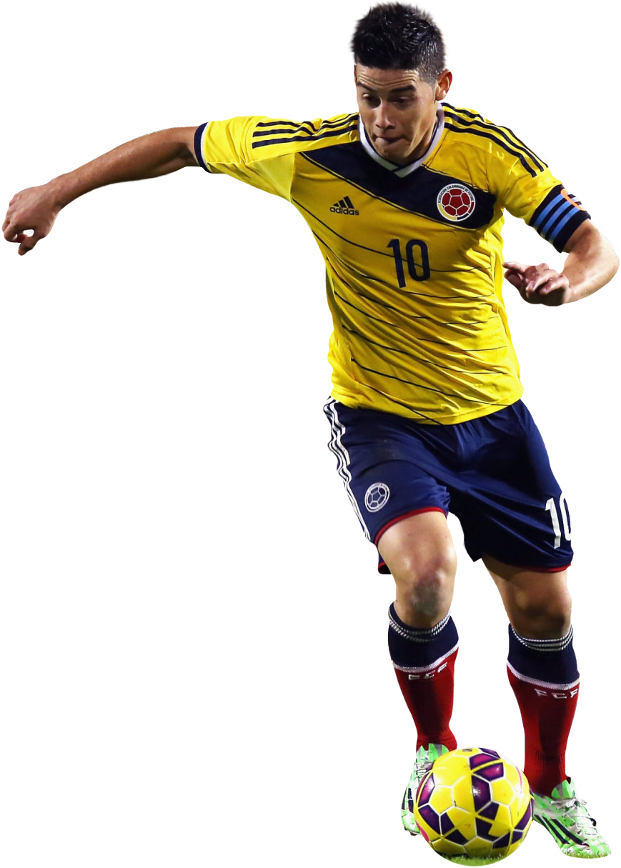 James Rodriguez En Png (869x1215), Png Download