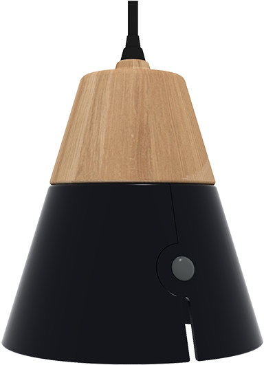 Cone Pendant Lamp - Universo Positivo Cone Lamp Big - Hanglamp-wit (600x600), Png Download
