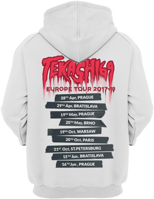 6ix9ine X @yakshovica Hoodie White - 6ix9ine Hoodie (585x783), Png Download
