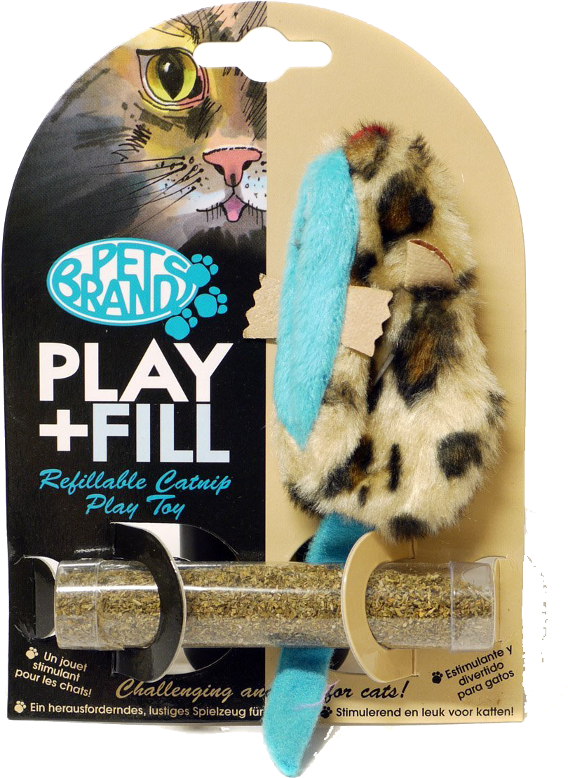 Trixie Play With Fill Refillable Cat Toy (862x1200), Png Download