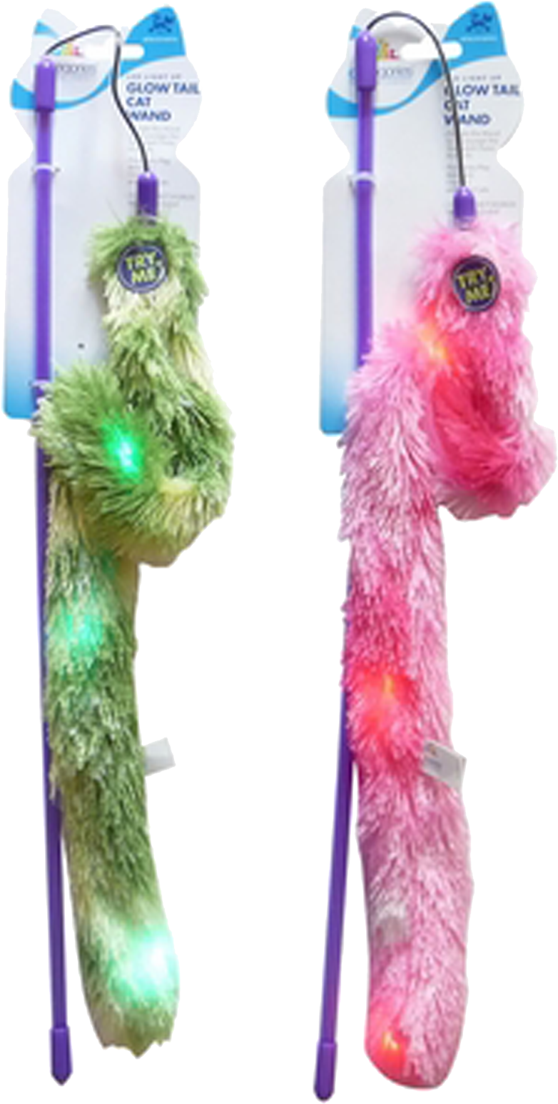 Glow Tail Wand Light Up Led Cat Toy - Categories Glow Tail Wand (1584x1584), Png Download