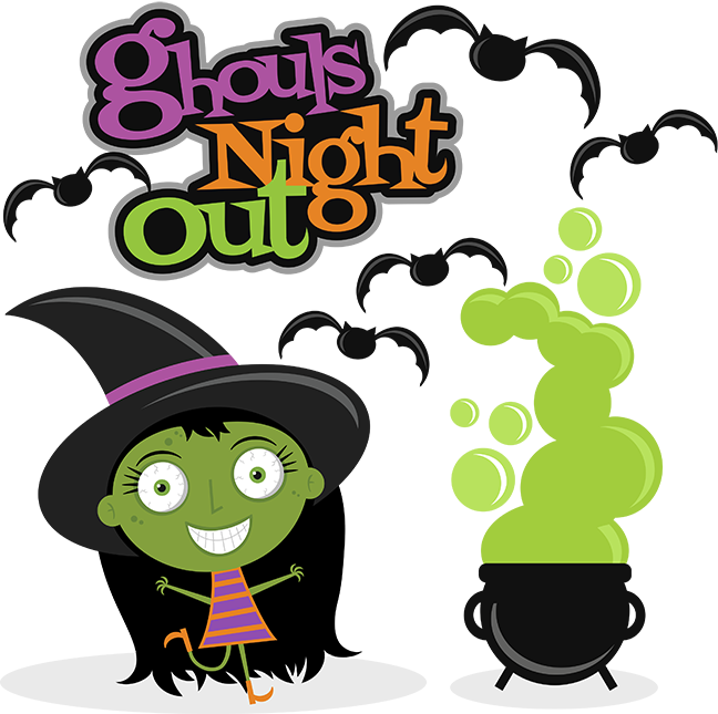 Ghoul Clipart Doctor - Halloween Costume Shirt Ghouls Night Out Cute Halloween (648x645), Png Download