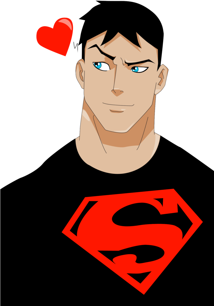 Change The Hair Color To Blond And This Is My Little - Young Justice Superboy Hot (730x1094), Png Download