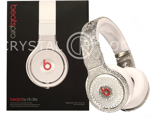 More Views - Beats Pro Over Ear Headphones (white/silver) (600x600), Png Download