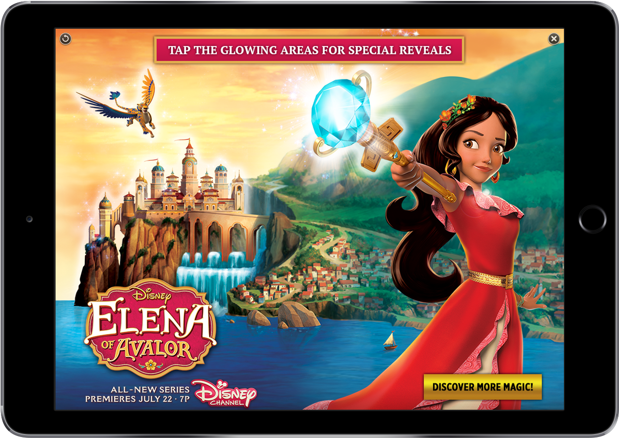 Poster: Disney- Elena Of Avalor, 34x22in. (1514x1166), Png Download