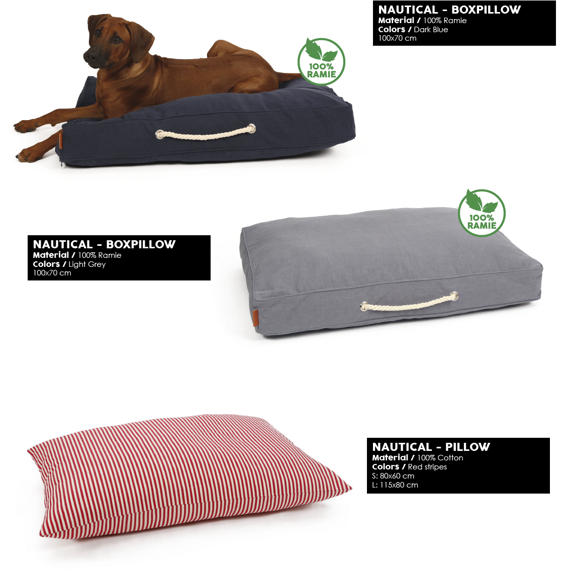 51dn Nautical Pillow Boxpillow - Dog (1123x1195), Png Download