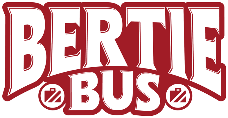 Bertie Bus Logo - Thomas Land (1200x521), Png Download