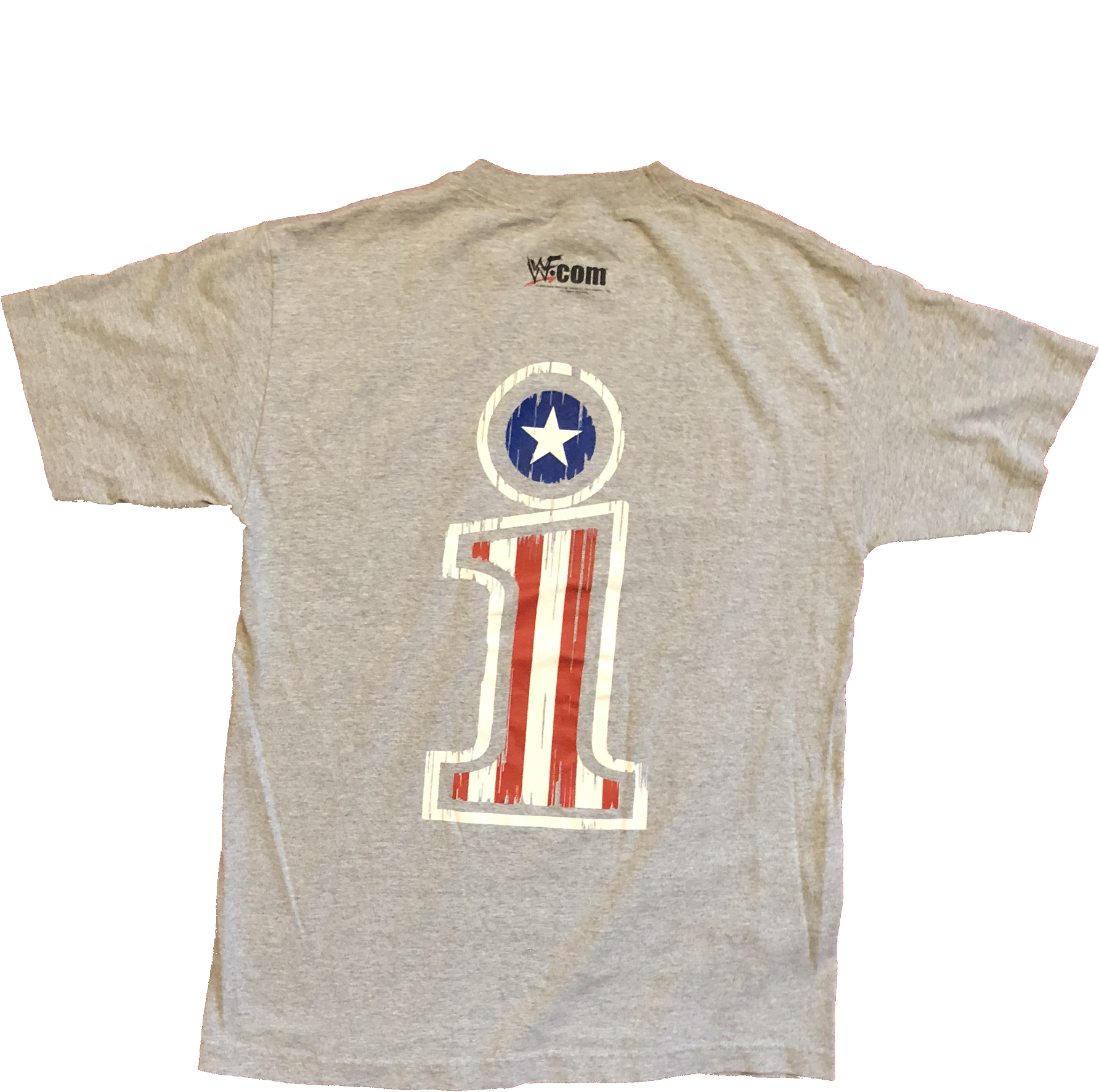 2000 Wwf Kurt Angle "it's True" Shirt Grey Medium - Kurt Angle (2048x2048), Png Download