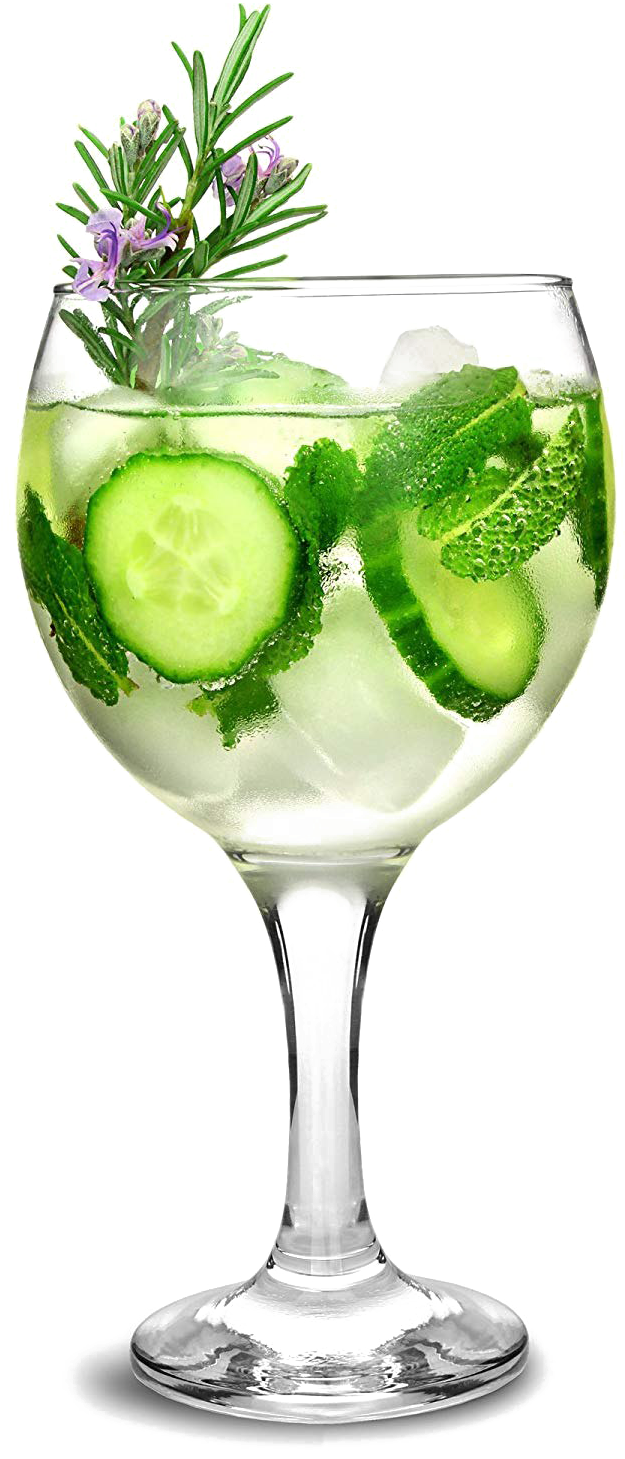 Cocktail Glass Transparent Image - City Gin Balloon Glasses 22.7oz / 645ml - Set Of 6 (1500x1500), Png Download