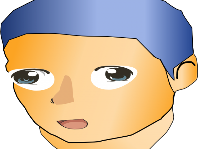 Anime Clipart Cartoon Eyebrow - Clip Art (640x480), Png Download