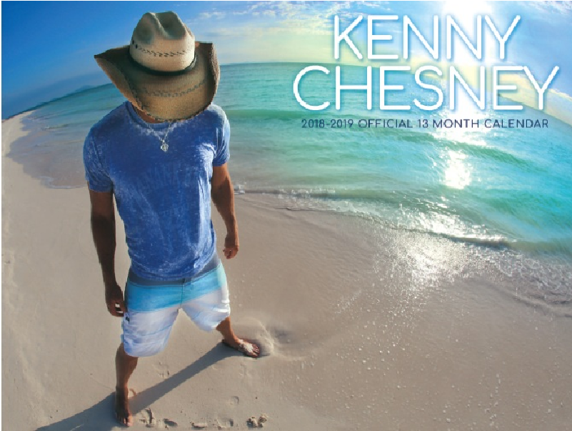 19 Jan - Kenny Chesney Calendar 2019 (800x800), Png Download