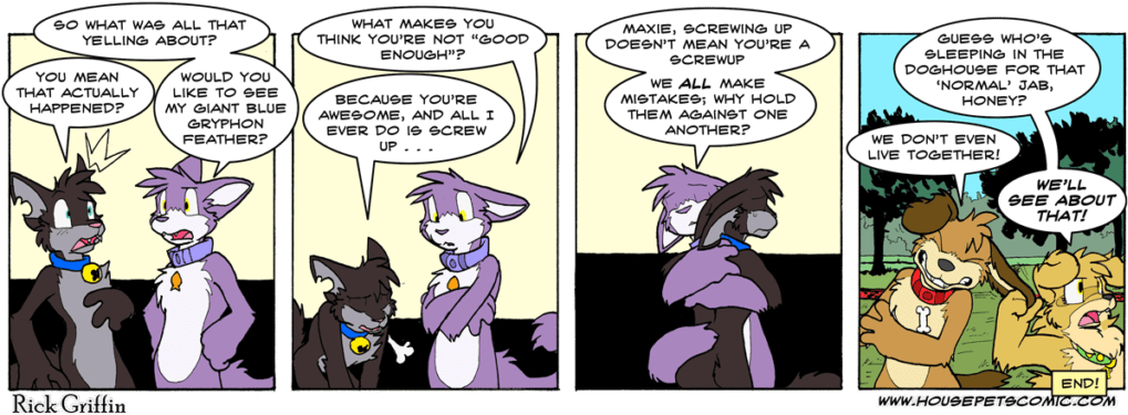 Housepets Don T Criticize Your Lovelife (1024x402), Png Download