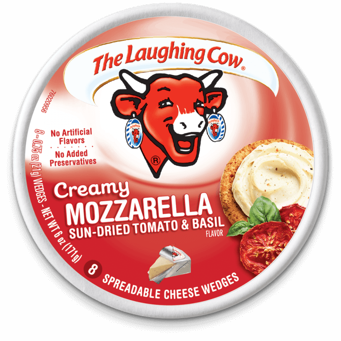 Laughing Cow Cheese Wedges (700x700), Png Download