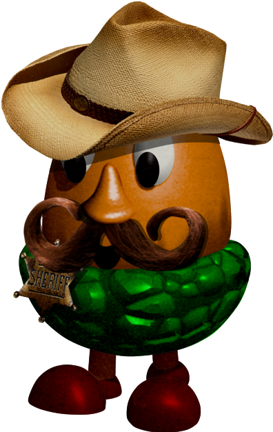 Sheriff - Conker's Pocket Tales (491x631), Png Download