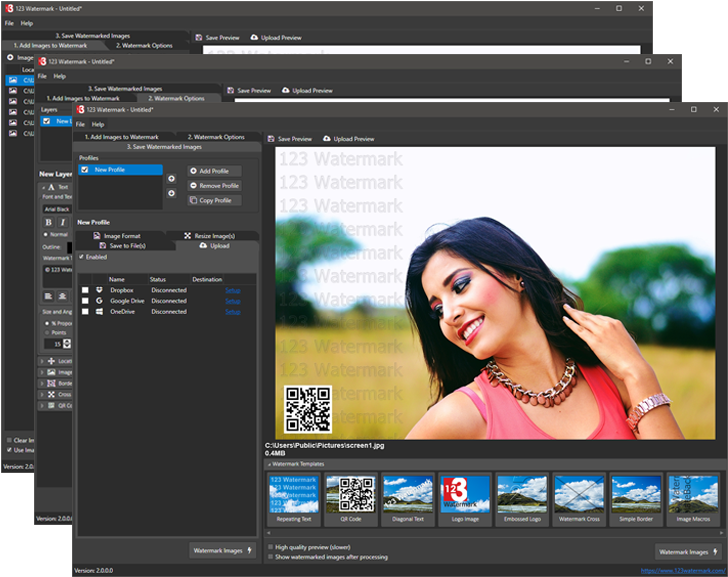 Watermarking Done Right - Led-backlit Lcd Display (729x660), Png Download