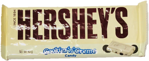 Hershey's Cookies N Creme Bar - Hershey Company Hershey's Cookies 'n' Creme - 36 Bars (844x540), Png Download
