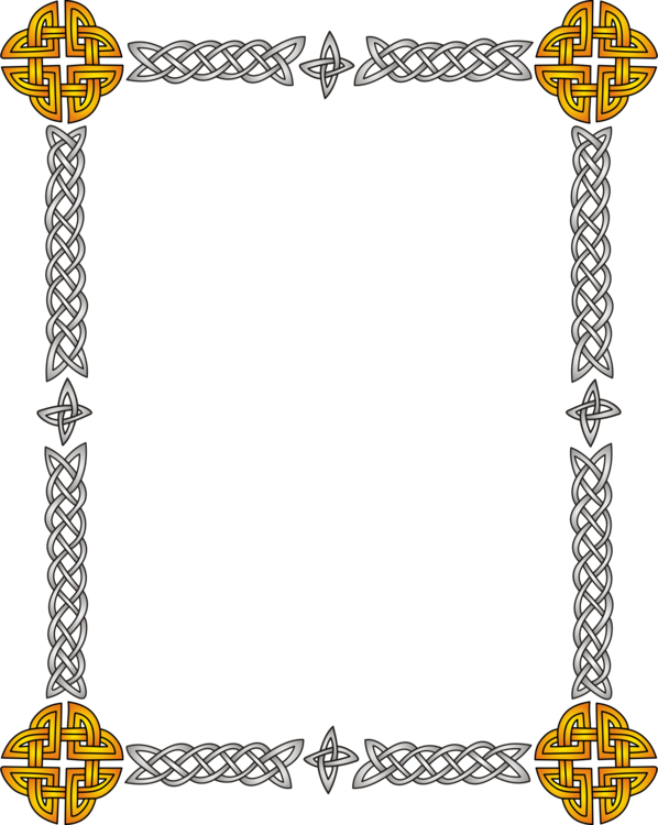Picture Frames Line Body Jewellery - Clip Art (598x750), Png Download