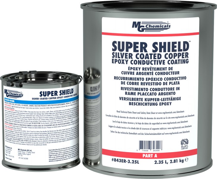 843er 800ml 326 843er - Mg Chemicals 842ar-140g Silver Conductive Coating (729x600), Png Download